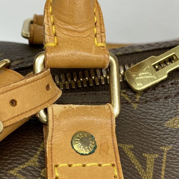 Louis Vuitton Boston Bag Monogram Keepall 50 M41426 Brown Men Women Unisex - Picture 8 of 10